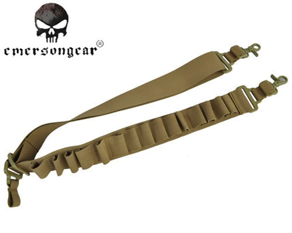 Emerson EM8795 Tactical Airsoft 25 Shell Round Bandolier Cartri Ammo