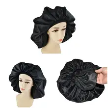 Super Jumbo Sleep Cap Waterproof Shower Cap Women Hair Treatment Protect Hair From Frizzing-MS