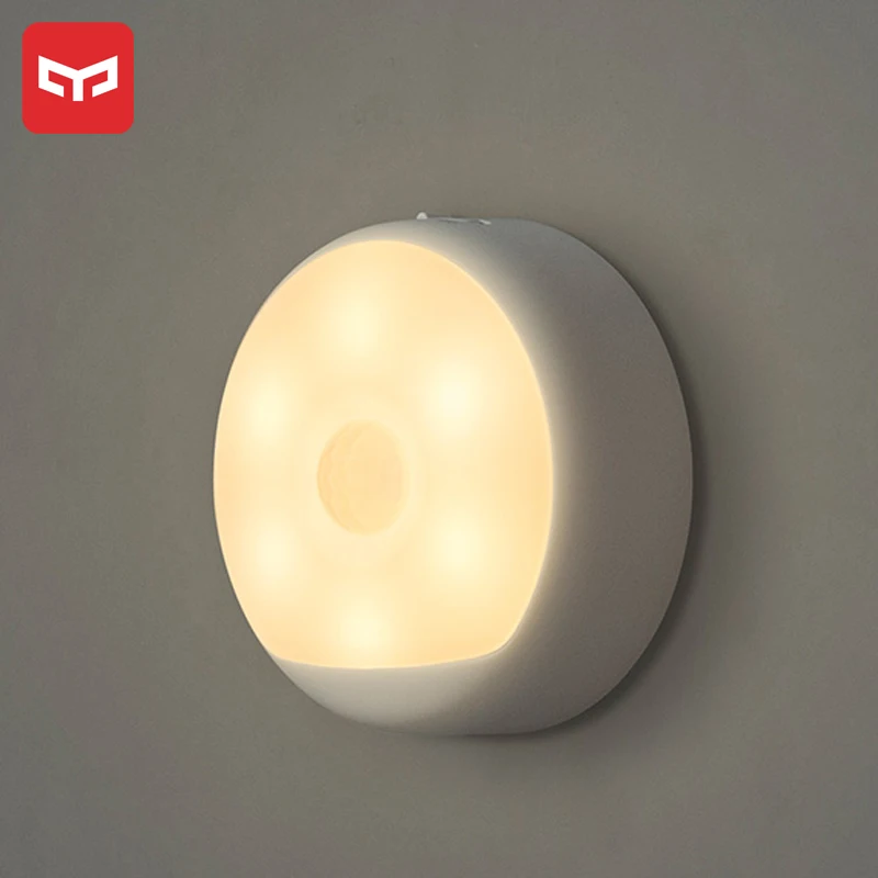 Оригинальный светодиодный ночной Светильник Xiaomi Mijia лампа для коридора