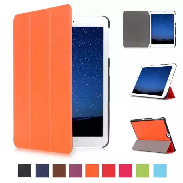 Для Samsung T710 T715 T713 T719 тонкий магнитный складной Флип PU чехол для Tab S2 8 0 SM-T710 кожа +