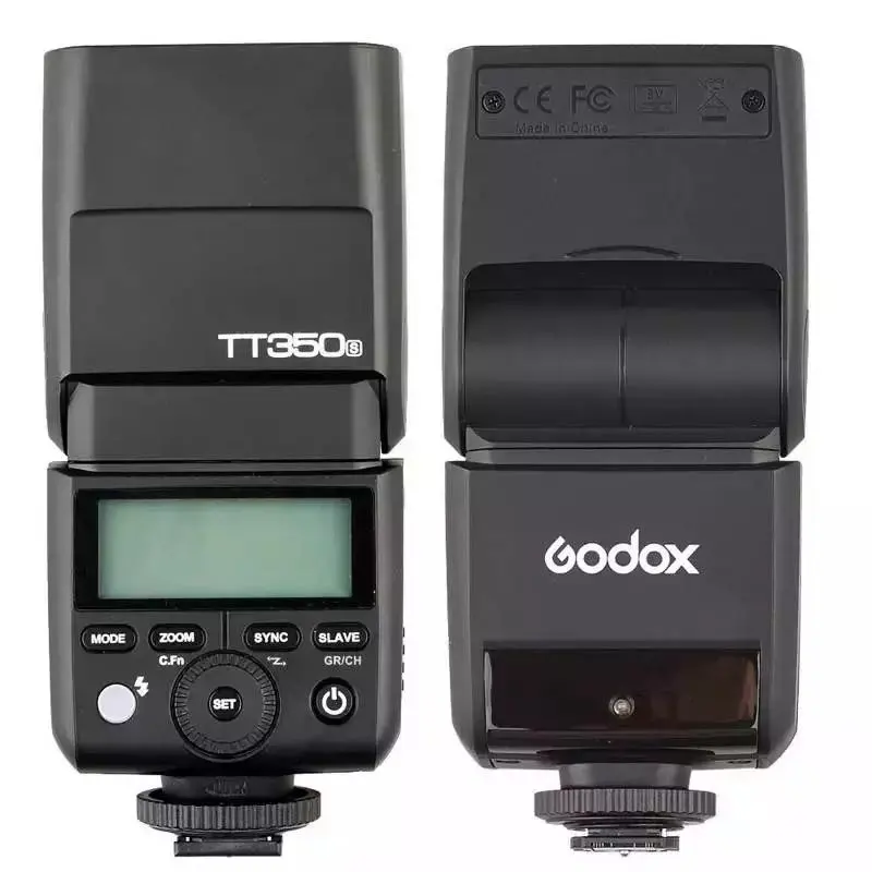 Skup Godox Mini TT350 TT350S Speedlite flash TTL HSS 1 8000 s 2.4G kamera bezprzewodowa fotografia dla sony A7 A6000 A6500 A7RII A7R