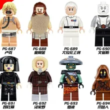 80 шт. pg8037 Звездные войны Luna Хан Соло enpo jawa embo коллекция здания Конструкторы детские игрушки совместим с Decool