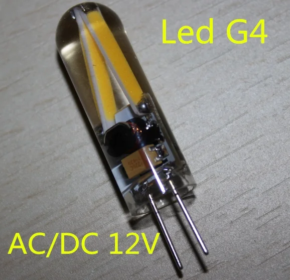 

High quality AC/DC 12V G4 LED 2W NEW COB Corn Light SMD bulb Super bright Replace Halogen Lamp Led Light
