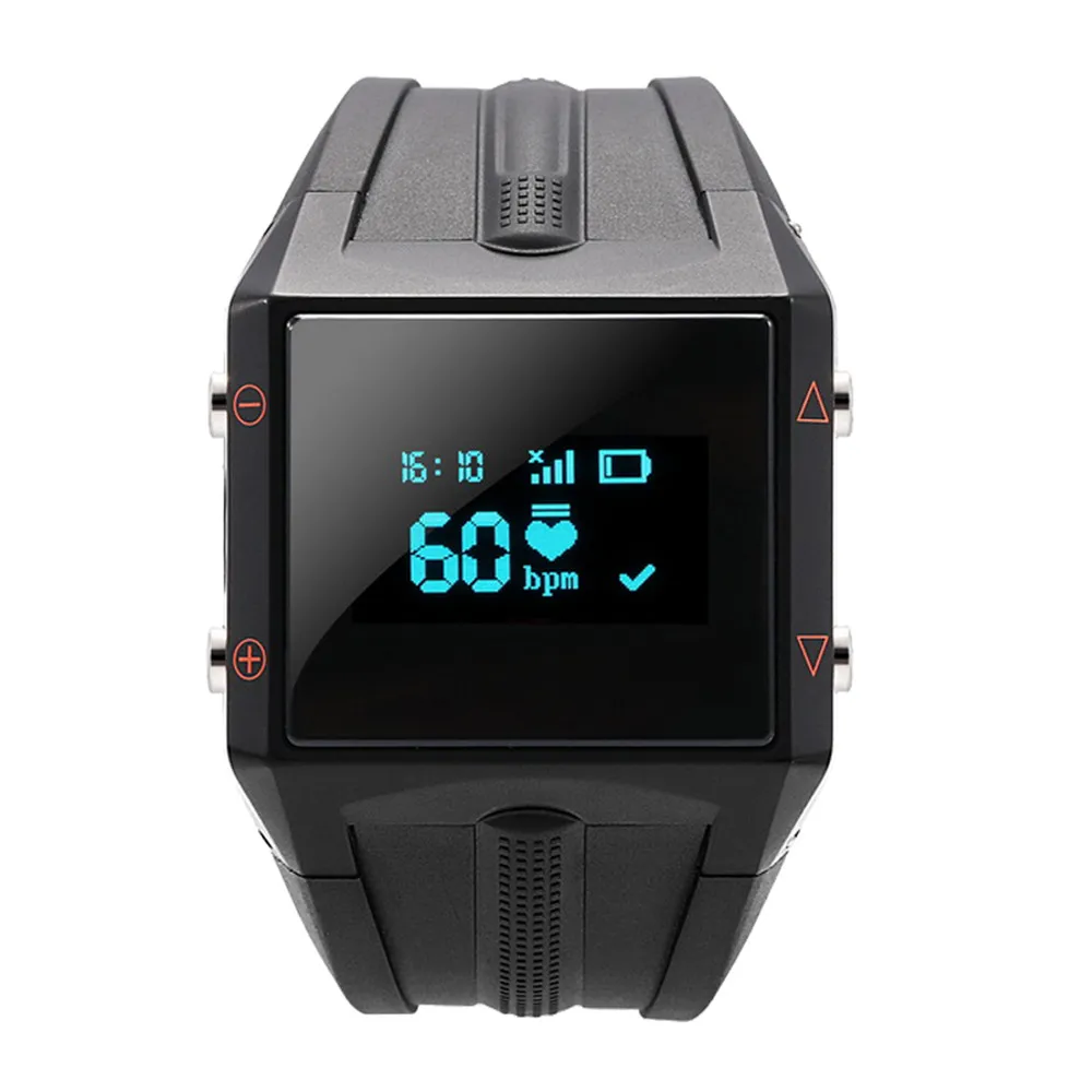 

Big Black Heart Rate Smart Watch Activity Wearable Sport Fitness Tracker Bluetooth smartwatch for Android and IOS