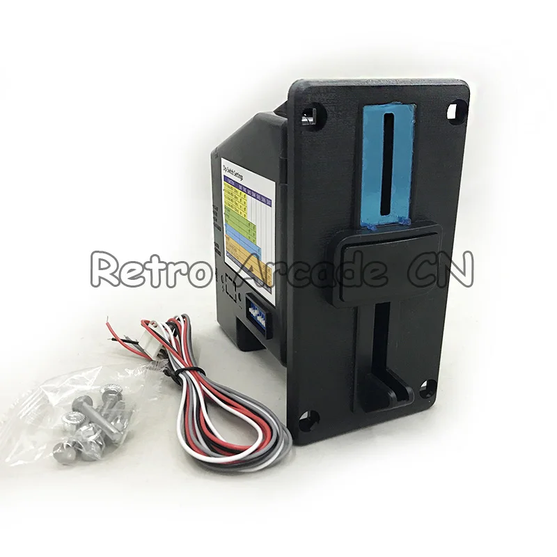 US $252.99 10pcs CL LED High resolution Multi Coin Acceptor Electronic Selector Mech accept 6 coins for Arcade Game cabinet Vending Machine
