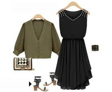 Quality Fashion Chiffon Summer Dress Casual Brand Summer Style Femininas Female Tropical Vestidos De Festa Women Dress