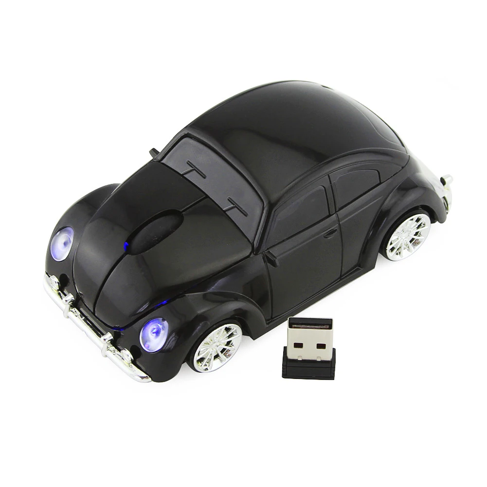 Аксессуары для портативных ПК беспроводная мышь 2,4 ГГц оптическая USB домашняя диоды питающиеся от батареек офисная эргономичная Автомобильная Форма 1000 точек/дюйм компьютер