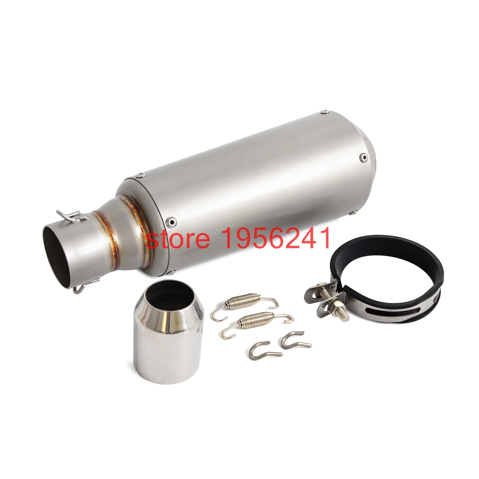NICECNC Motorcycle GP Exhaust Muffler Pipe 38-51MM Slip-On Mountings Kit Universal For Dirt Bike Street Scooter ATV Quad | Автомобили и