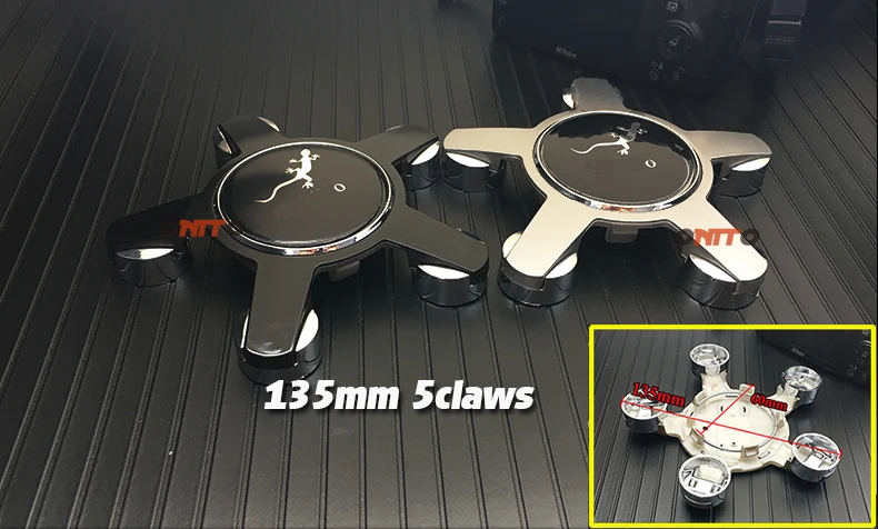 Новый 56/60/64/135 мм Gecko автомобиля рулевое колесо знак центр Стикеры для Audy A4 S4 RS4 A6 TT A3