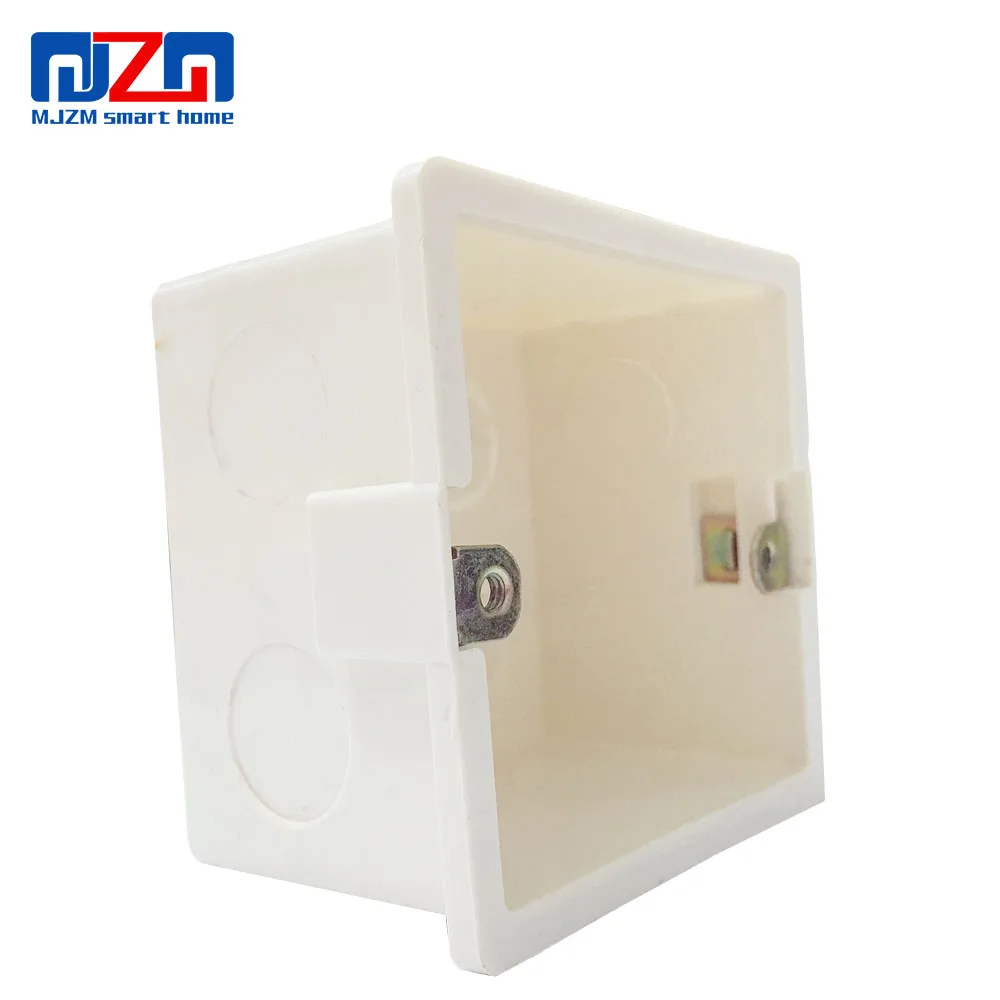 Настенная распределительная коробка для термостата белого цвета Установочная коробка для WiFi регулятор термостата