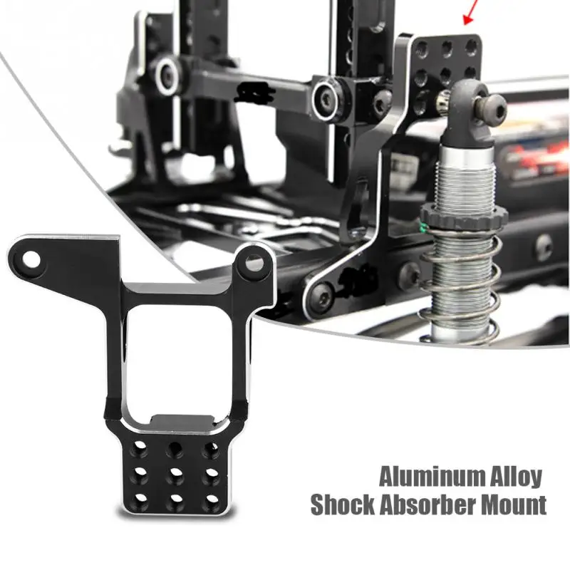 

Aluminium Alloy 1set Front Rear Plate Damper Mount Adjustable Part for Traxxas -4 RC Car