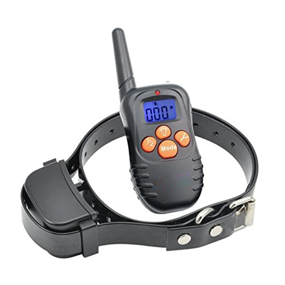 

998N pet collar 300m Remote Control waterproof rechargeable electric bark collar vibration shock collar 1 or 2 dogs