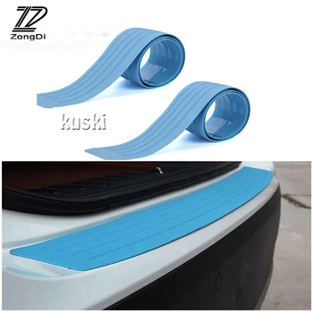 

ZD For Mercedes W203 W211 W204 W210 Benz BMW F10 E34 E30 F20 X5 E70 Car Rear Trunk Door Crash Protection Strip Stickers Covers