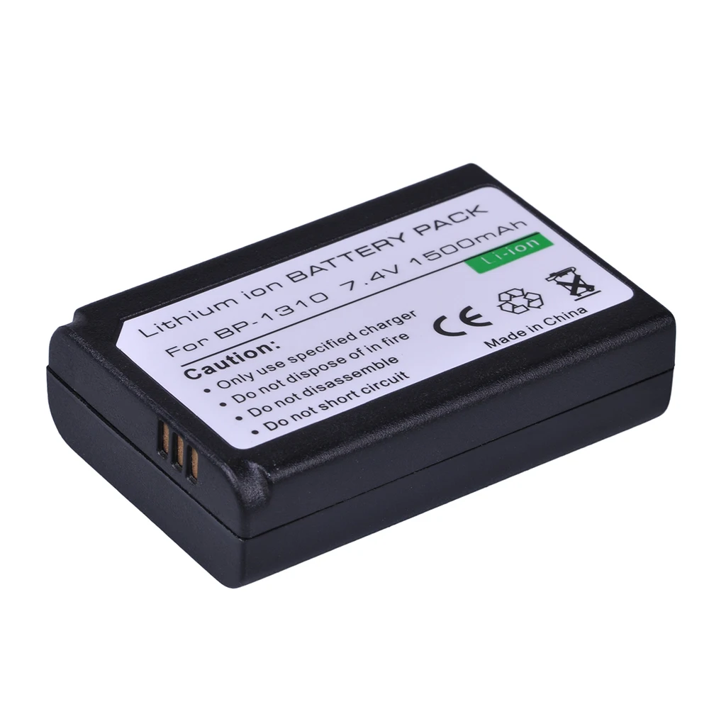 Batmax 1500mAh BP 1310 BP1310 BP-1310 Battery 1500mAh akku + LCD USB Charger for Samsung NX5 NX10 NX100 NX11 NX20 Cameras rechargeable battery camera battery camera battery charger rechargeable battery charger