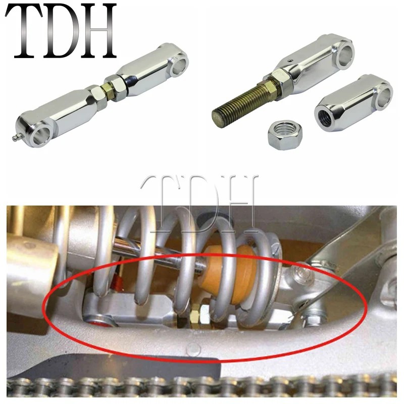 Adjustable Rear Lowering Kit Drop Rear Suspension 3.5" Motorcycle