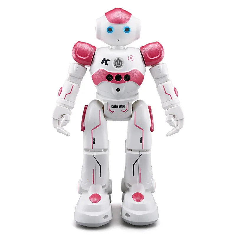 JJR/C JJRC R2 зарядка через usb Танцы жест Управление Радиоуправляемый игрушечный робот синего и розового цветов для детей Для детей подарок на день рождения