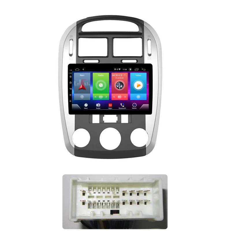 Top Car Android 8.1 Multimedia Player for KIA Cerato 2012 2016 GPS Navigation Device USB bluetooth steering wheel control support 3