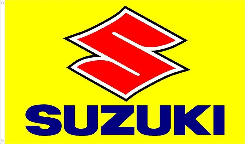 Флаг для мотокросса Suzuki 3x5 дюймов баннер|Флаги баннеры и аксессуары| |