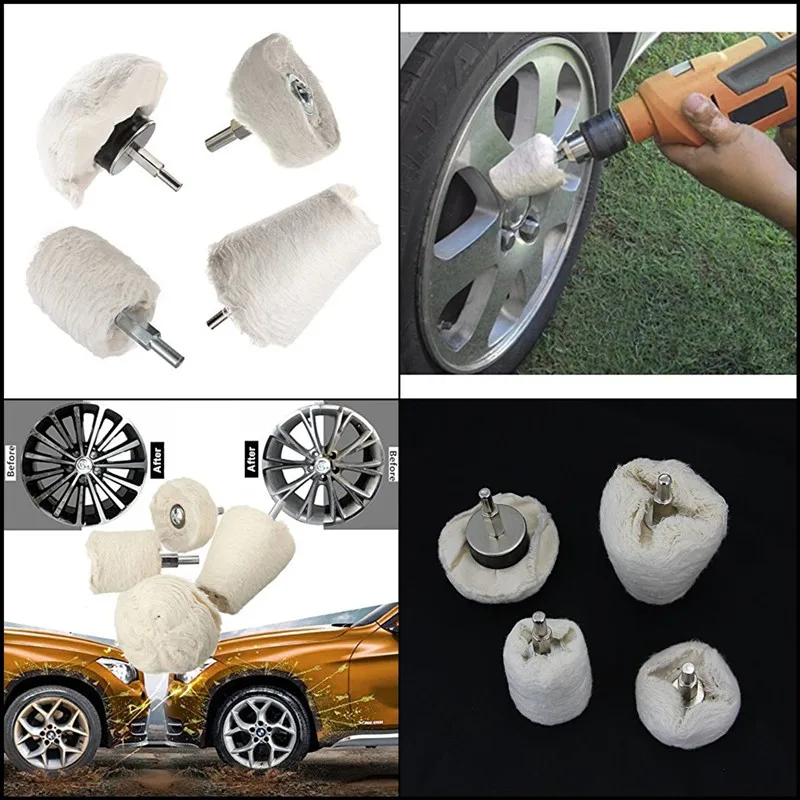 

Car Shank Rotary Cleaning Tool Polishing Mop Buffers Polish Pad Buffer Wheel Polish Car Polisher Motorcycle Tool Accessories