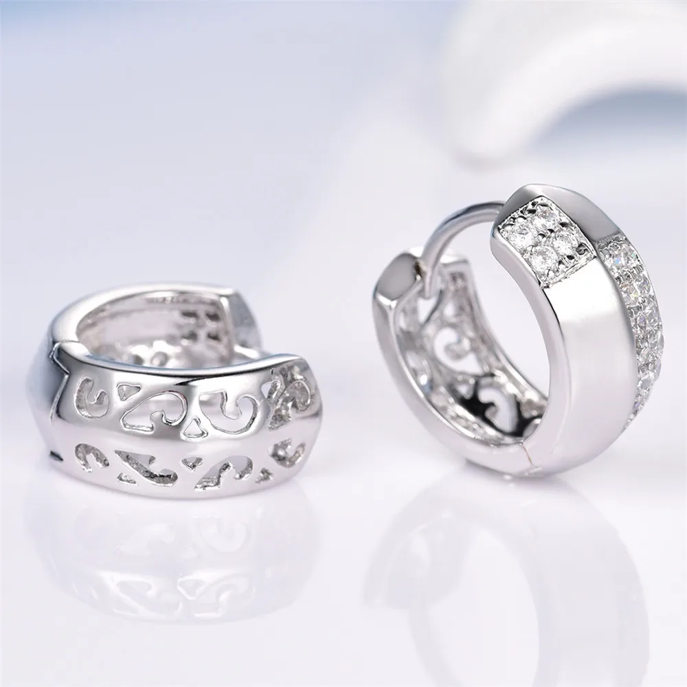 MOLIAM, дизайн, серьги-кольца для женщин, модные ювелирные изделия, AAA кубический цирконий, Кристальные серьги, высокое качество, MLE116