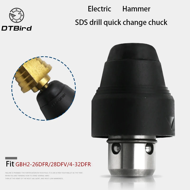 SDS Drill Chuck Replacement for Bosch GBH2 26DFR GBH2 28DFV GBH4 32DFR