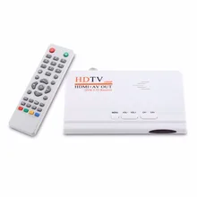1080 P HD HDMI DVB-T2 TV Box-тюнер цифрового ресивера конвертер с пультом дистанционного управления композитный видео выход для ТВ