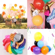 1 шт. 36 дюймов Крупногабаритные латексные воздушные шары могут быть Aired белые воздушные шары украшения на день рождения Детские баллоны