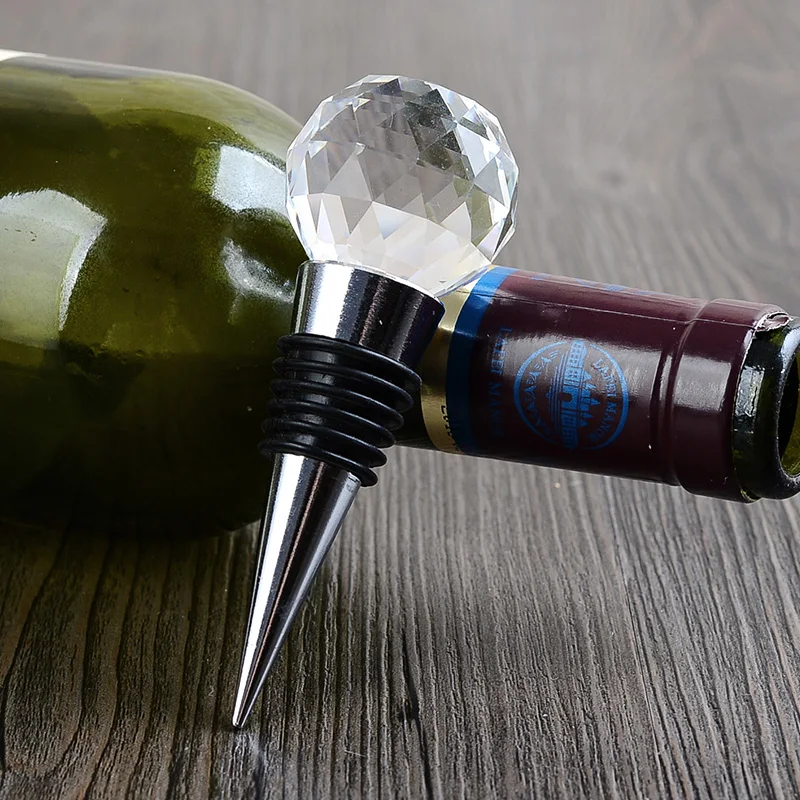 Household red wine crystal stopper vacuum bottle crystal stopper vacuum