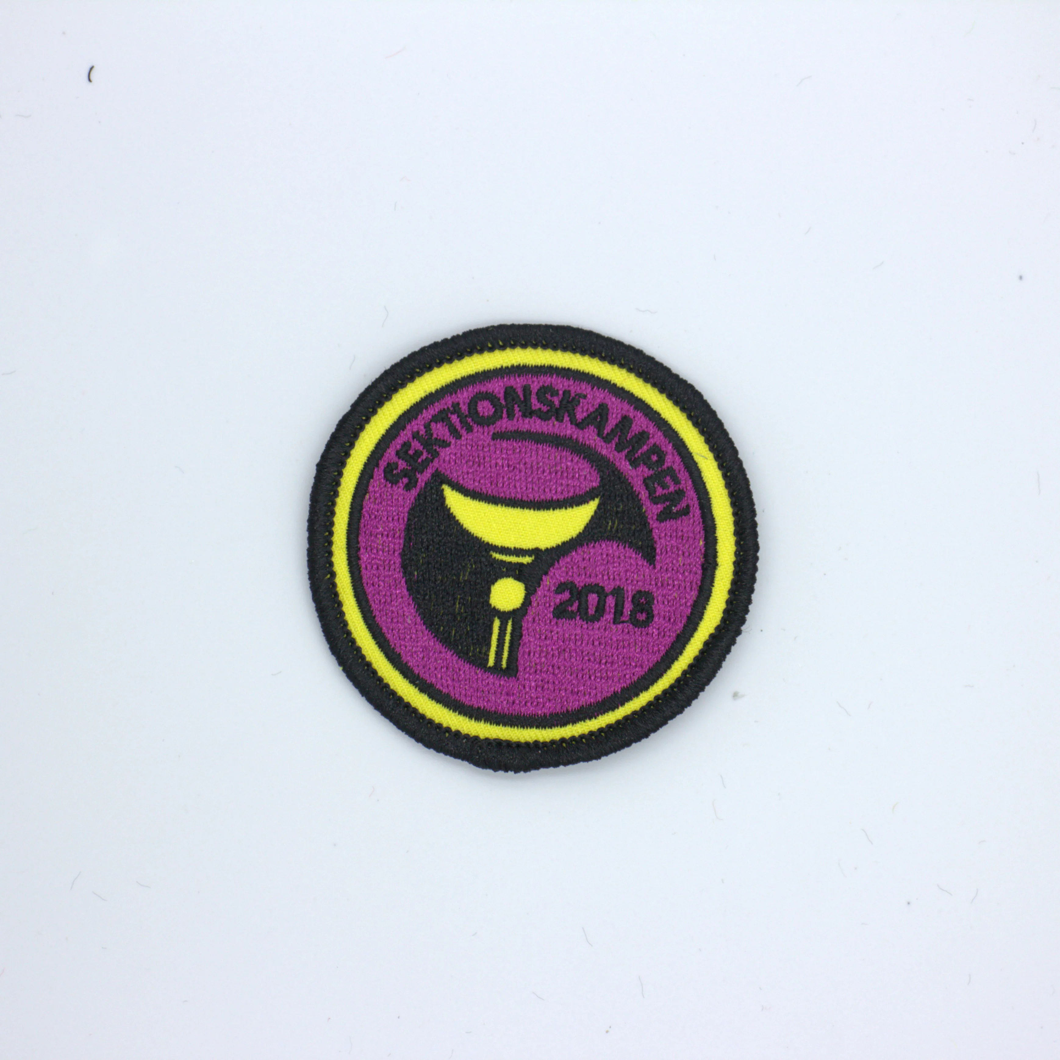 

Custom embroidery patch badge factory direct applique for clothing velcro iron on/sew on 10