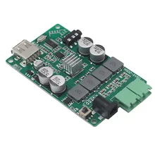 TPA3116 2*50 Вт Bluetooth 4,2 аудио усилитель плата цифровой стерео усилитель мощности AUX USB AMP DC 12 В 24 В