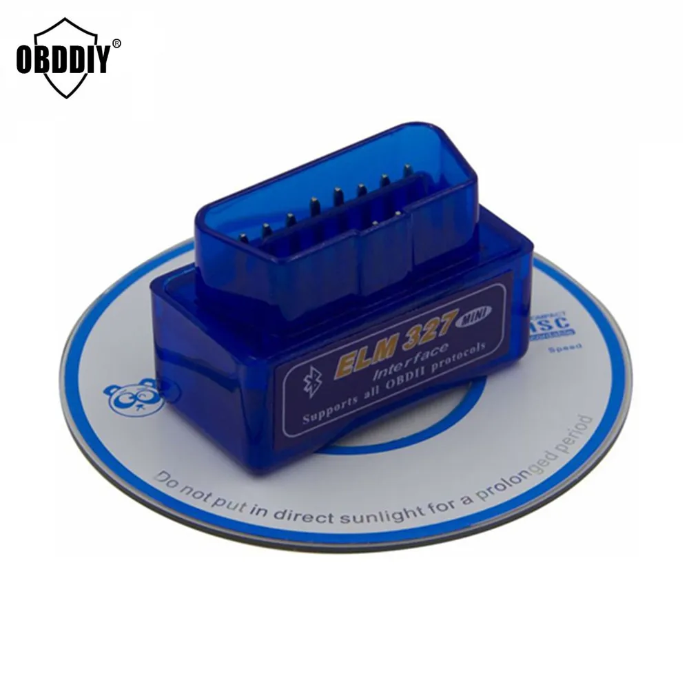 

Mini ELM327 Bluetooth V1.5 Auto Code Reader elm 327 v1.5 Bluetooth Works on Android Torque/Windows PC Support All OBDII Protocol