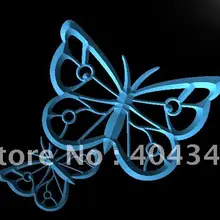 LK319-бабочка Природа домашний дисплей светодиодный неоновый свет вывеска домашний декор ремесла