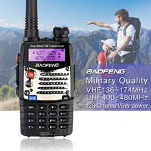 (1 pcs)Baofeng UV5RA Ham Two Way Radio Dual-Band 136-174/400-520 MHz baofeng uv-5ra walkie talkie radio Transceiver Black