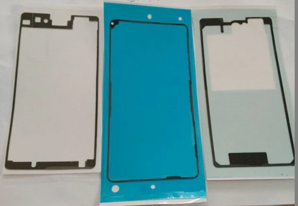 Сменные наклейки 6 шт./компл. с ЖК пластиной средней рамкой для Sony Xperia Z1 Compact Mini