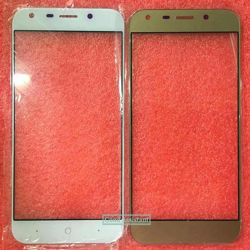 

10 pcs Black/White/Gold 5.2 inch For ZTE blade A6 / blade A6 Lite lens Glass screen front outer glass lens Free Shipping
