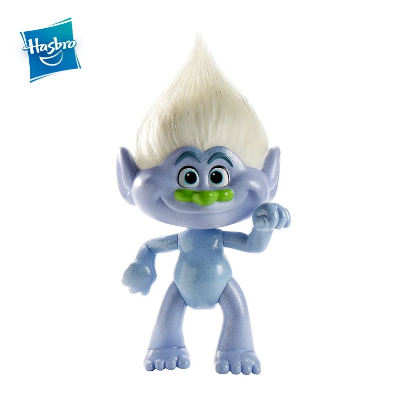 Hasbro DreamWorks Тролли блестящий парень бриллианты аниме фигурки мини коллекция