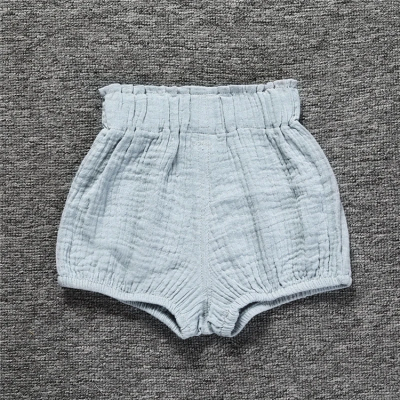 3pcs Cotton Baby Underwear Accessories Solid Print Infant Toddler Underpants Reusable Washable Panties for Boys and Girls 3M-24M