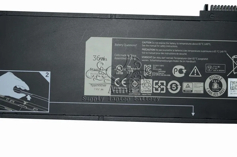 Оригинальный аккумулятор для ноутбука JIGU HXFHF DELL Venue 11 Pro (7130) (7139) 7310|battery for dell|original