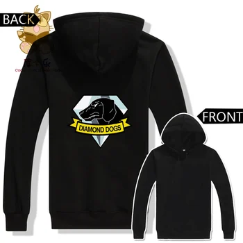 

Metal gear solid 5 MGS V emblem Diamond dogs emblem high quality printing game fans hoodies gift for gamer solid snake AC334