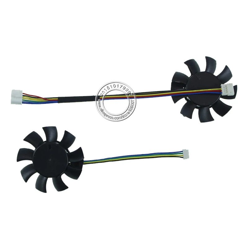 

FD5010U12S DC12V 0.22AMP Graphics Card Cooling Fan For ASUS GTX1050TI O4G LP BRK Knife card