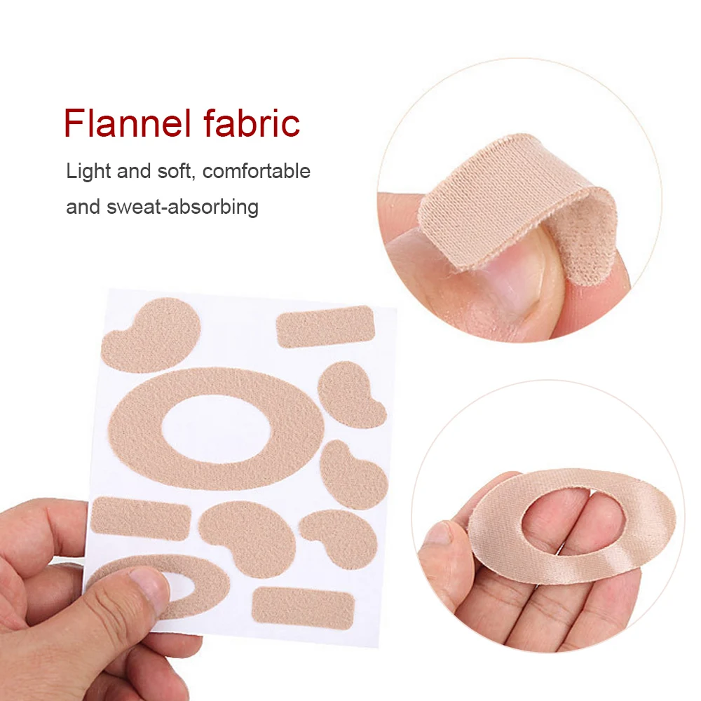 110Pcs Foot Care Pads Prevention Blister Anti-wear Heel Stickers For High Heel Martin Boots Wear-resistant Relief Pain Foot Pads