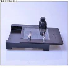 FGHGF XY-1 Measuring Microscope XY Mobile Platform Microscope Base Accuracy 1mm Connection Aperture 95/75mm Mobile Platform FGHGF XY-1 Measuring Microscope XY Mobile Platform Microscope Base Accuracy 1mm Connection Aperture 95/75mm Mobile Platform