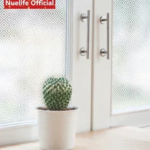 50 см x 200 см геометрический узор пленка «замороженное стекло» гостиная спальня детская комната ванная Взрывозащищенная Водонепроницаемая оконная пленка