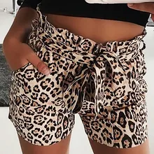 Womail Акция распродажа шорты для йоги Леопардовый принт шнурок свободные короткие спортивные штаны corto deporte mujer короткие academic feminin