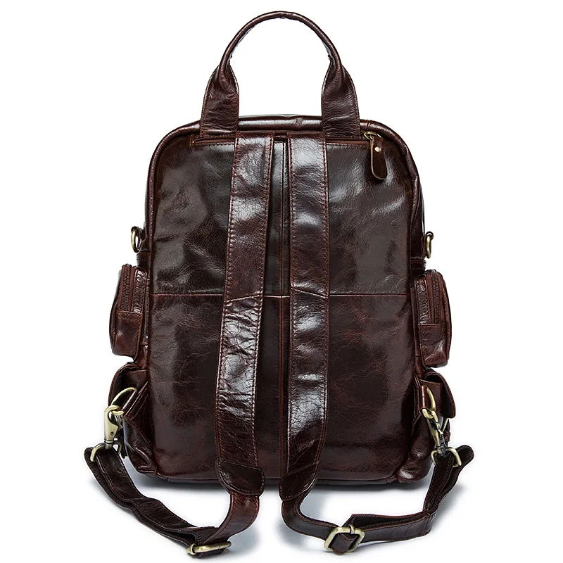 Cuir 1 Hommes Avec De Femmes Aetoo À Dos Le Voyage En Peau Vache Sac Paragraphe Casual Zipper D'épaule Et JTcF3Kl1