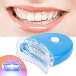 Мини светодиодный лампа для отбеливания зубов Стоматологическое отбеливание зубов встроенный 5 светодиодные огни лампа-ускоритель зубы