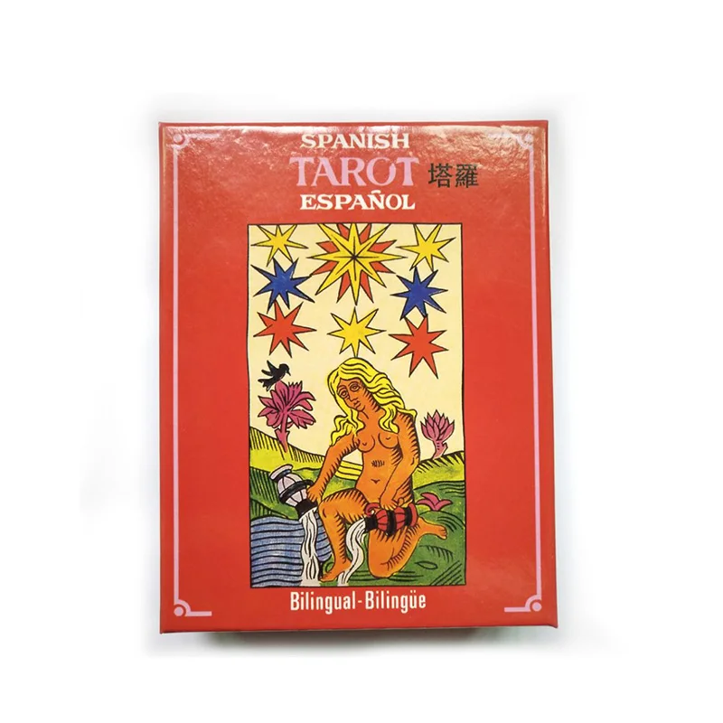 Испанская настольная игра карты Таро высококачественные с инструкциями по
