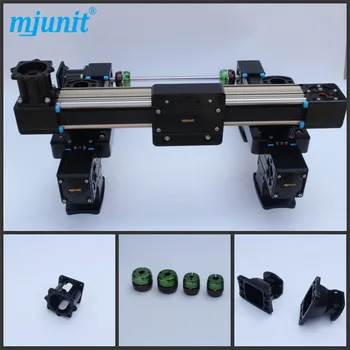 

MJ60 High Strength Motorized Linear High efficiency rectangle wheel linear rai Stage Belt driven linear slide