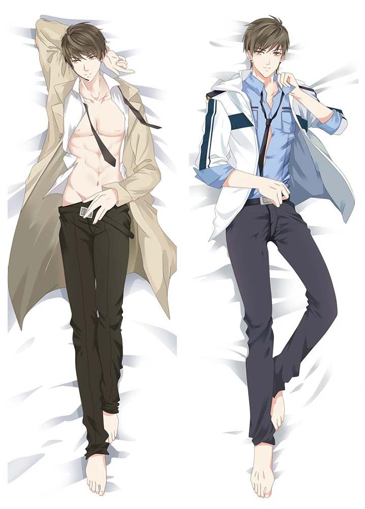 

New Game Love and producer Dakimakura Cover Lian yu zhi zuo ren li ze yan Cool Man anime Decorative Hugging body pillow case