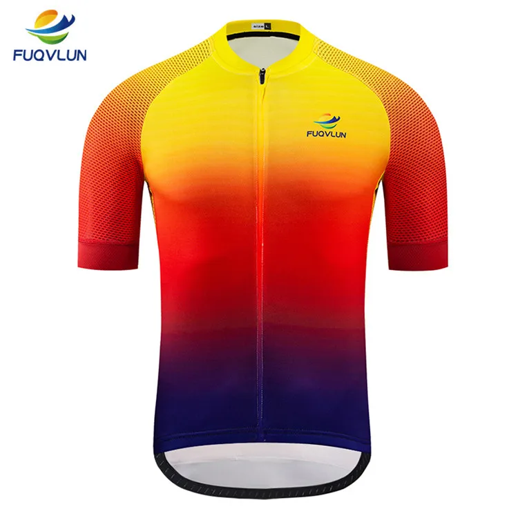 FUQVLUN Pro велосипедная Одежда дышащая велосипедная одежда Велоспорт Джерси короткий рукав велосипед Джерси-f885 - Цвет: Jersey